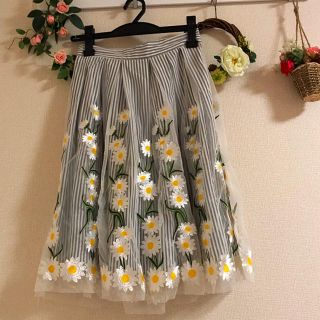 トッコ(tocco)のtocco closet マーガレットスカート とっこクローゼット(ひざ丈スカート)