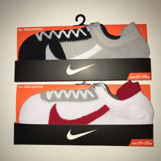 ナイキ(NIKE)のNIKE 靴下 キッズ&レディース 23cm〜25cm(ソックス)