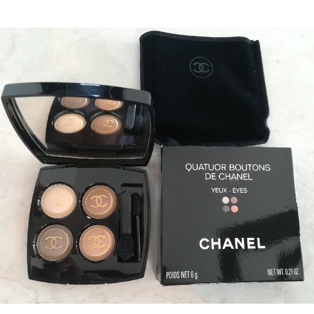 未使用【CHANEL】アイシャドウ クワトル ブトン ドゥ シャネル