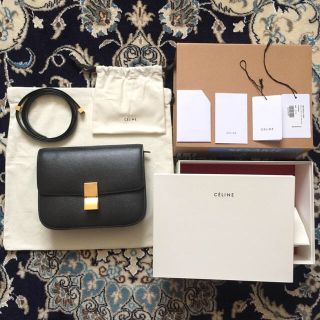 セリーヌ(celine)のCELINE セリーヌ 旧ロゴ クラシックボックス 美品 付属品揃っています(ショルダーバッグ)