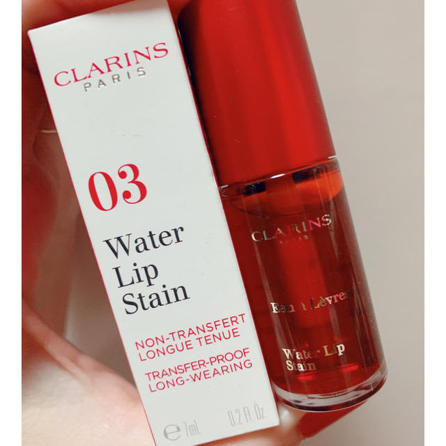 CLARINS - 新品同様 日本未発売 クラランス 赤 レッド ティント