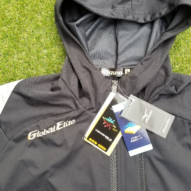 MIZUNO(ミズノ)の【新品】ハーフジップパーカ☆Global Elite☆Ｌサイズ スポーツ/アウトドアの野球(ウェア)の商品写真