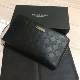 ブラックレーベルクレストブリッジ(BLACK LABEL CRESTBRIDGE)の新品 ブラック レーベル クレストブリッジ  チェック 長財布(長財布)