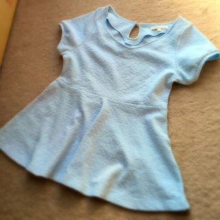 プロポーションボディドレッシング(PROPORTION BODY DRESSING)のスカイブルーペムラムトップス 未使用♡(カットソー(半袖/袖なし))