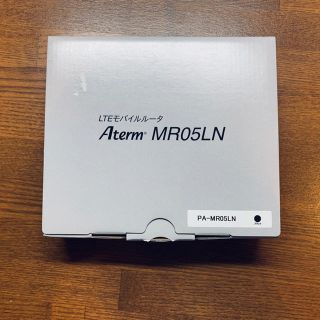 エヌイーシー(NEC)のLTEモバイルルーター Aterm MR05LN(1~2回使用)(その他)