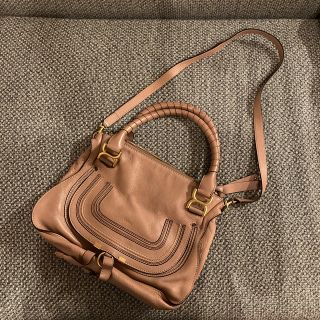 クロエ(Chloe)のChloe クロエ マーシー ベージュピンク(ハンドバッグ)