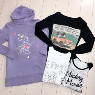 ユニクロ(UNIQLO)のディズニー 洋服 まとめ売り ミッキー ユニクロ ベルメゾン(Tシャツ(半袖/袖なし))