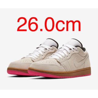 ナイキ(NIKE)のナイキ  エアジョーダン1 LOW  NEWカラー  26.0cm (スニーカー)