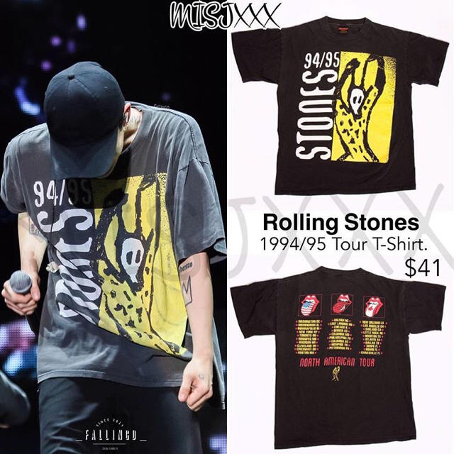 PEACEMINUSONE - G-DRAGON着用 ローリングストーンズ Tシャツの通販 by