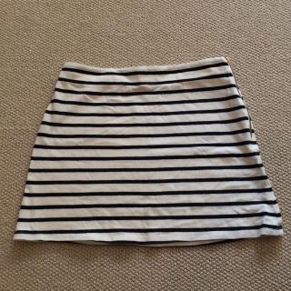 プチバトー(PETIT BATEAU)のプチバトー 美品ボーターミニスカート(ミニスカート)