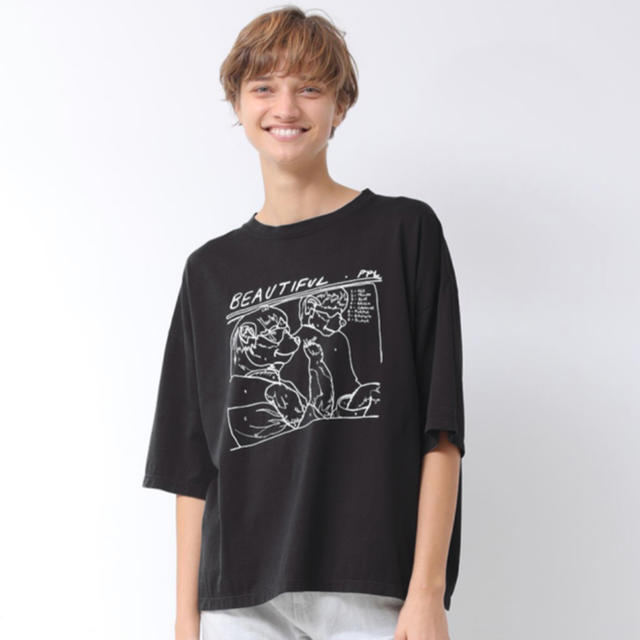 beautiful people(ビューティフルピープル)のbeautiful people ベア刺繍Tシャツ レディースのトップス(Tシャツ(半袖/袖なし))の商品写真