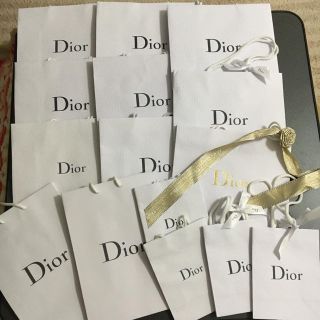 ディオール(Dior)のDior ディオール ショップ袋 ゴールド(ショップ袋)