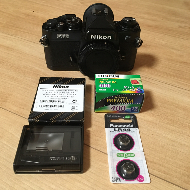 【完動品】NIKON FE2 ブラックボディ