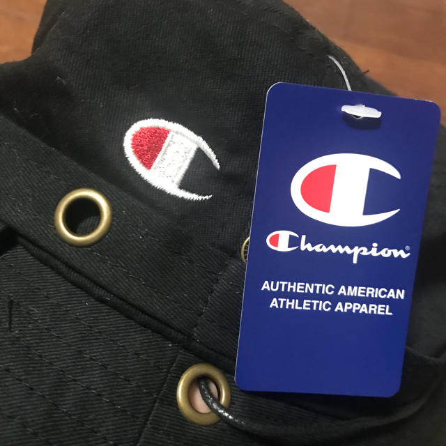 Champion(チャンピオン)のチャンピオン 帽子 ハット 新品 未使用 ブラック レディースの帽子(ハット)の商品写真