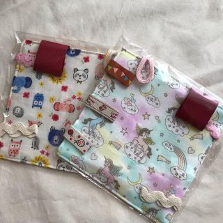 ハンドメイド★赤ちゃん大好きカシャカシャハンカチセット(おもちゃ/雑貨)