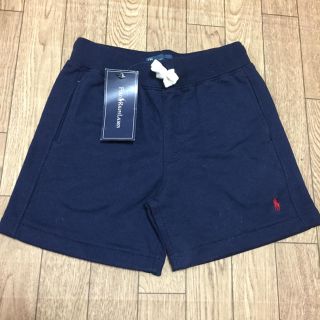 ポロラルフローレン(POLO RALPH LAUREN)の【新品】ポロラルフローレン 紺 ハーフパンツ 110(パンツ/スパッツ)