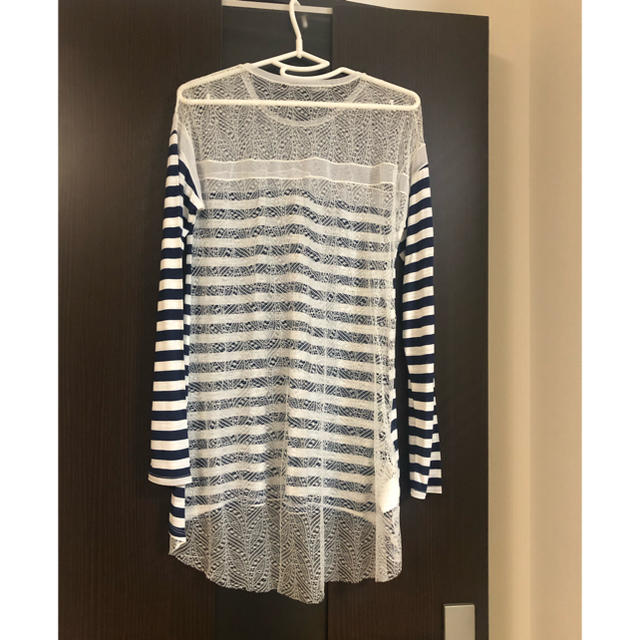 BCBGMAXAZRIA(ビーシービージーマックスアズリア)の【超美品•新品BCBG MAXAZRIA】レースシャッツ レディースのトップス(シャツ/ブラウス(長袖/七分))の商品写真