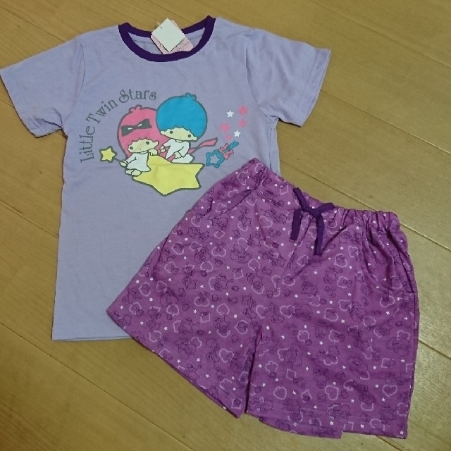 サンリオ(サンリオ)のサンリオ キキララ シャツ ズボン 150㎝ キッズ/ベビー/マタニティのキッズ服女の子用(90cm~)(Tシャツ/カットソー)の商品写真