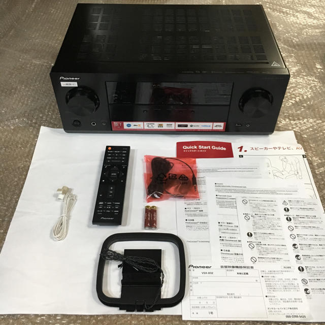 パイオニア Pioneer AVレシーバー 5.1ch VSX-832(B) □ついに再販開始