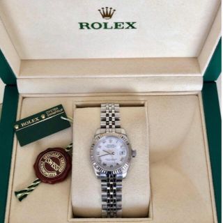 ロレックス(ROLEX)のルル様専用 ロレックス デイトジャスト ホワイトローマン (腕時計)