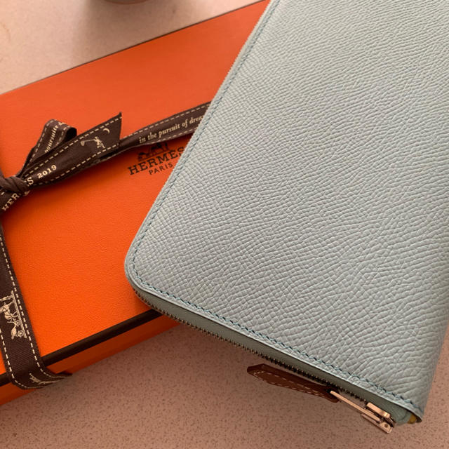安価 Hermes - RARA HERMES エルメス シルクインロング 長財布 財布