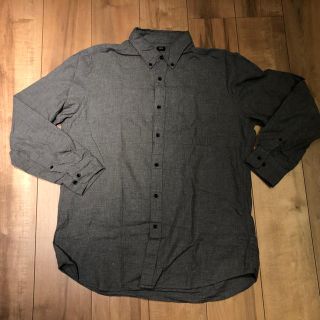 ユニクロ(UNIQLO)のUNIQLO XL シャツ メンズ グレー(シャツ)