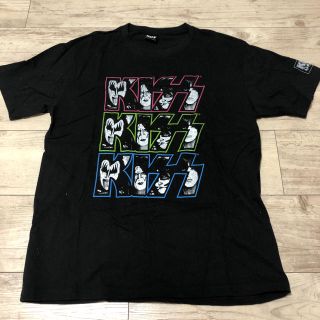 kiss Tシャツ 黒(Tシャツ/カットソー(半袖/袖なし))