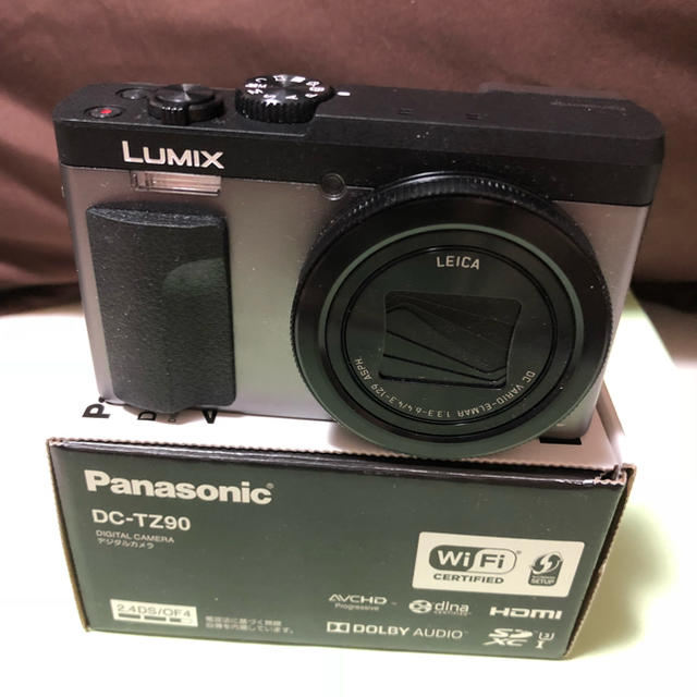 Panasonic(パナソニック)のコンパクトデジタルカメラ  LUMIX  DC-TZ90   スマホ/家電/カメラのカメラ(コンパクトデジタルカメラ)の商品写真