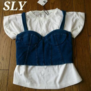 スライ(SLY)の【未使用】ロールアップTビスチェset(Tシャツ(半袖/袖なし))