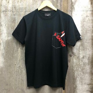 SAPEur PocketKICKS BRED × BLACK Mサイズ(Tシャツ/カットソー(半袖/袖なし))