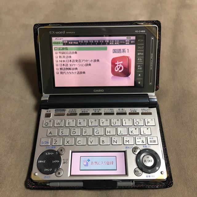 CASIO - 電子辞書 CASIO EX-word XD-G4800の+radiokameleon.ba