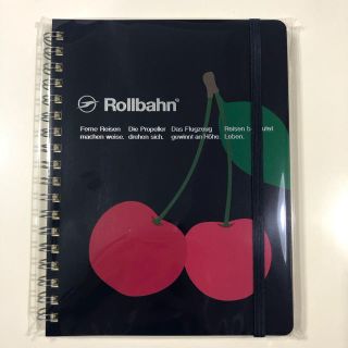 スミス(SMITH)のRollbahn ノート さくらんぼ ダークブルー Lサイズ(ノート/メモ帳/ふせん)