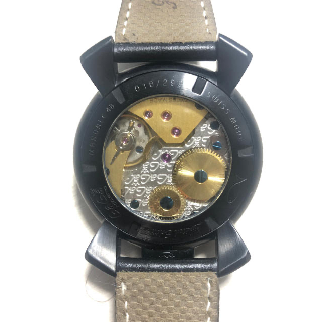GaGa MILANO - ガガミラノ マヌアーレ48MM 限定299本 5012.LE.CH GaGa MILANO - ガガミラノ マヌアーレ48MM 限定299本 5012.LE.CH