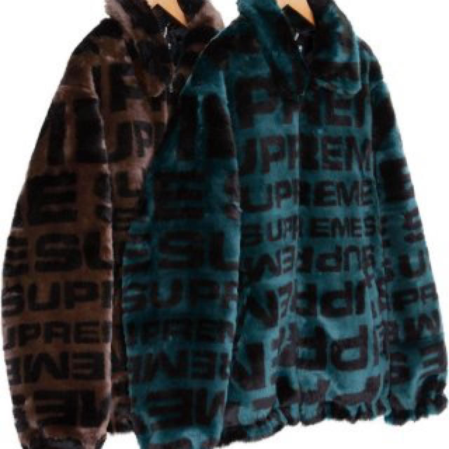 国内正規品 supreme 18ss faux fur bomber