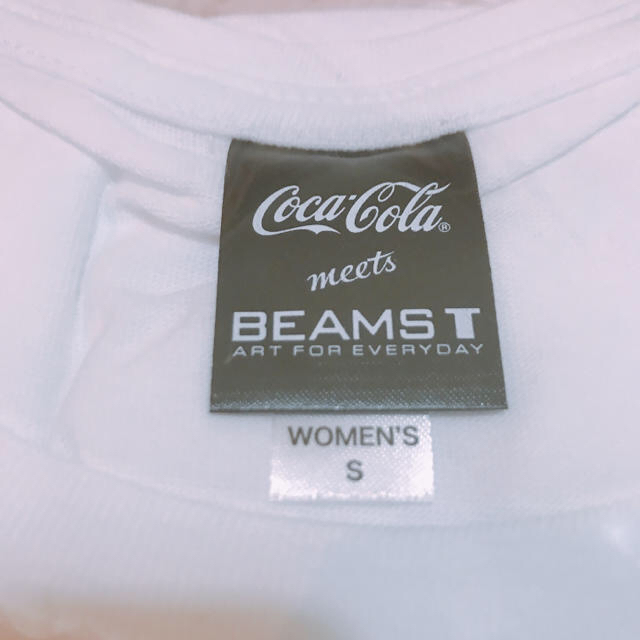 コカ・コーラ(コカコーラ)の【非売品】BEAMS×コカ・コーラサマーTシャツ レディースのトップス(Tシャツ(半袖/袖なし))の商品写真