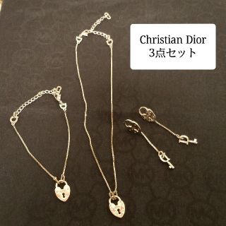 クリスチャンディオール(Christian Dior)のChristian Dior　３点セット(ネックレス)