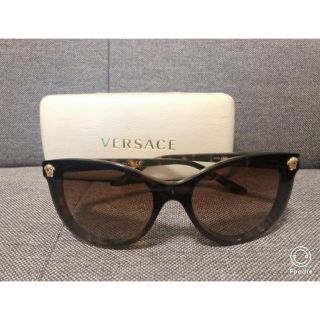 ヴェルサーチ(VERSACE)のVERSACE エンブレム サングラス 美品(サングラス/メガネ)