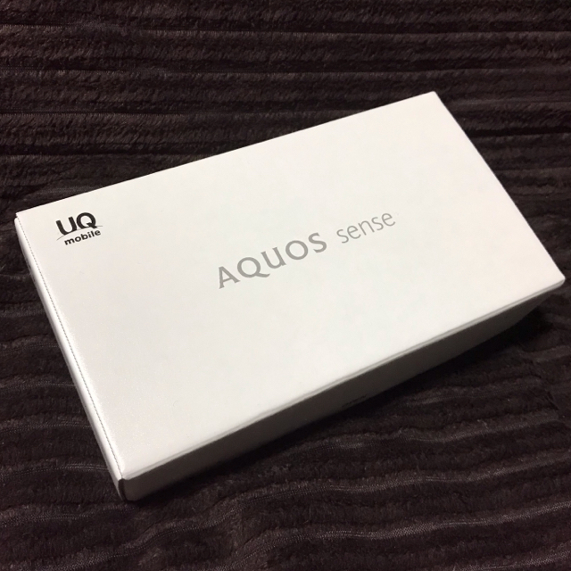 ★新品未使用★ AQUOS sense アクオスセンス SHV40 スマホ本体UQモバイル