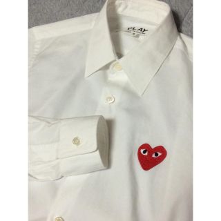 コムデギャルソン(COMME des GARCONS)のruru様専用 伊勢丹購入 コムデギャルソン PLAY 長袖シャツ 白 (シャツ/ブラウス(長袖/七分))