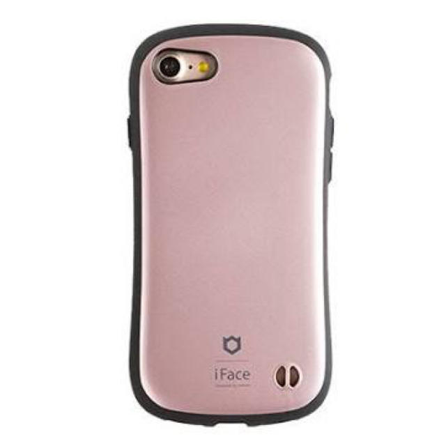 iPhone(アイフォーン)のiface ローズゴールド iPhone7.8 パール ピンク 美品 スマホ/家電/カメラのスマホアクセサリー(iPhoneケース)の商品写真