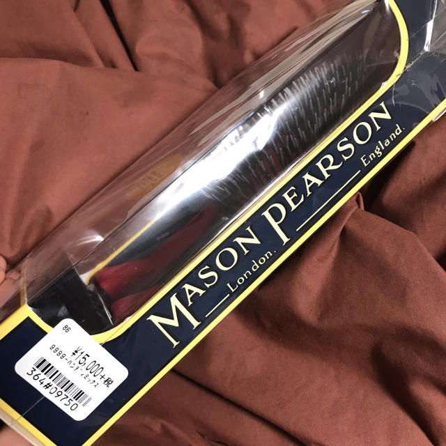 MASON PEARSON(メイソンピアソン)の「完全新品･ディーラーから購入」Mason Pearson クッションブラシ コスメ/美容のヘアケア/スタイリング(ヘアブラシ/クシ)の商品写真