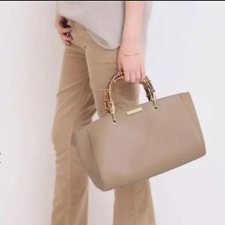 ドゥーズィエムクラス(DEUXIEME CLASSE)のドゥーズィエムクラス KATIE LOXTON BAMBOO BAG バッグ(トートバッグ)