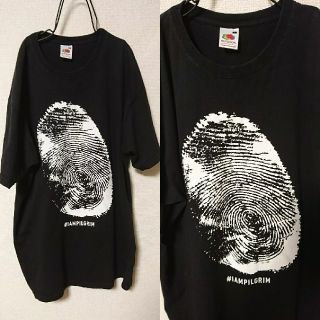 サンタモニカ(Santa Monica)のアート古着 フルーツオブザルームボディ  指紋プリントTシャツ(Tシャツ/カットソー(半袖/袖なし))