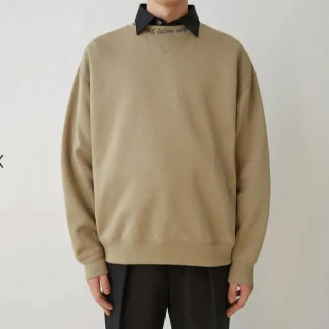 ACNE(アクネ)のAcneStudios ロゴスウェット カーキ メンズのトップス(スウェット)の商品写真