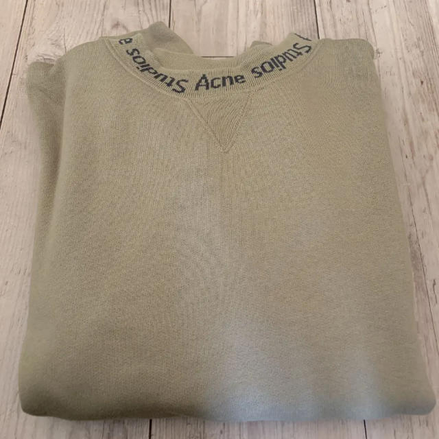 ACNE(アクネ)のAcneStudios ロゴスウェット カーキ メンズのトップス(スウェット)の商品写真