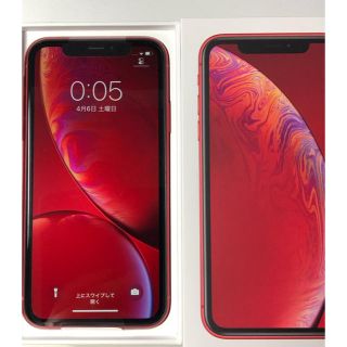 アップル(Apple)のiPhone Xr 64GB docomo red(スマートフォン本体)