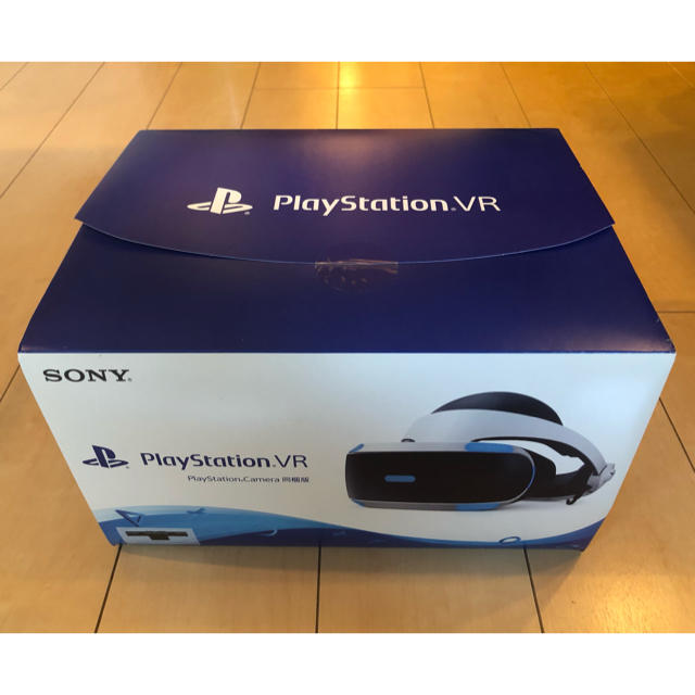 PlayStation VR(プレイステーションヴィーアール)の【未使用】Play Station VR エンタメ/ホビーのゲームソフト/ゲーム機本体(家庭用ゲーム機本体)の商品写真