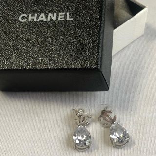 シャネル(CHANEL)のシャネル ティアドロップ ピアス(ピアス)