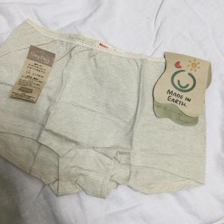 メイドインアース(MADE IN EARTH.)のMADE  IN  EARTH  オーガニックコットンショーツ M(ショーツ)