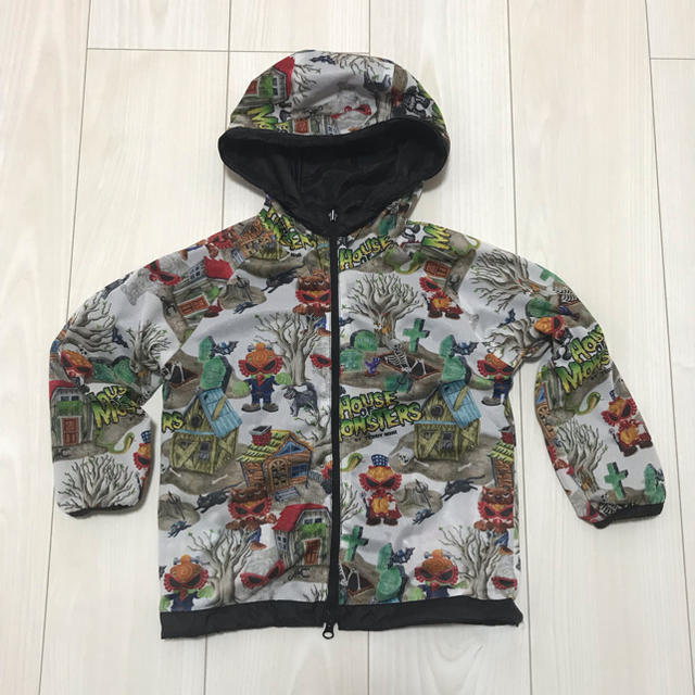 HYSTERIC MINI(ヒステリックミニ)のHYSTERIC MINI -モンスターナイロンパーカー- キッズ/ベビー/マタニティのキッズ服男の子用(90cm~)(ジャケット/上着)の商品写真